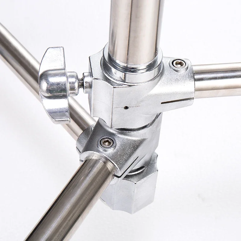Stainless Steel  Heavy  stand photography light stand professional multi-function c-stand with Extension Arm Grip Head