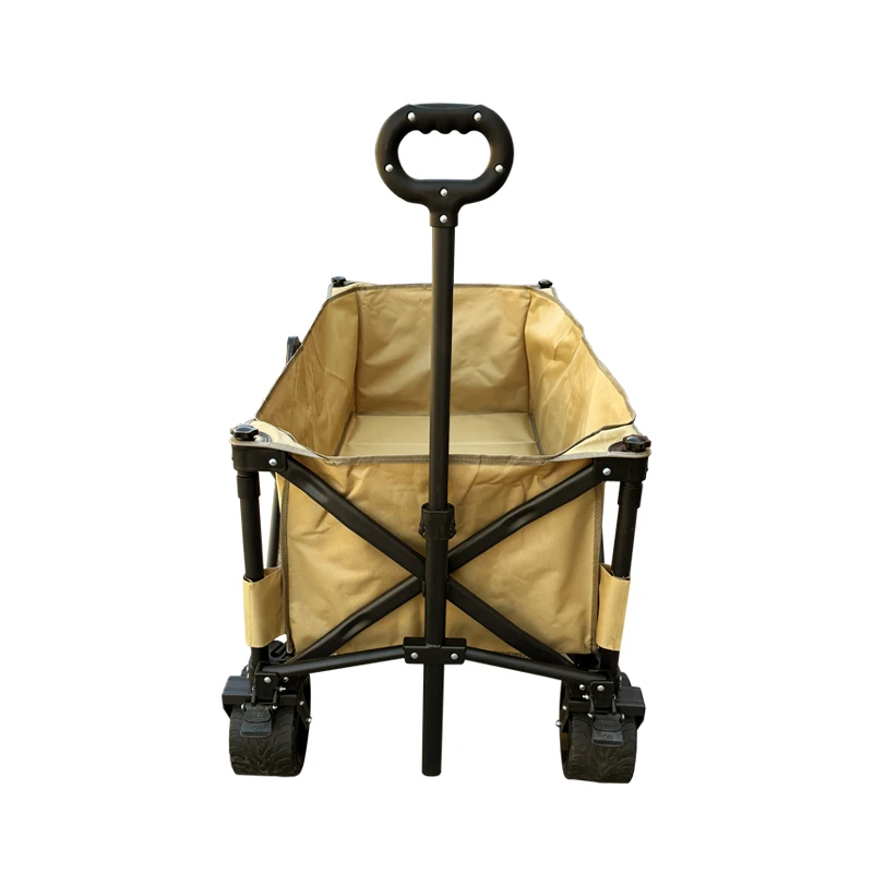 حار بيع في الهواء الطلق حديقة بارك فائدة عربة أطفال المحمولة 4 عجلة عربة الشاطئ عربة تخييم قابلة للطي عربة قابلة للطي #4