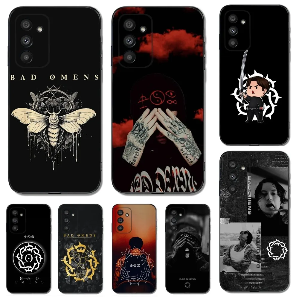 Band Bad O-Omens Phone Case For Samsung Galaxy A13,A21s,A22,A31,A32,A52,A53,A71,A80,A91 Soft Black Cover