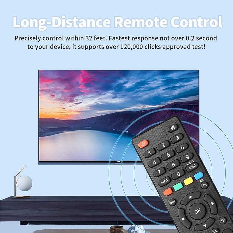 Controle remoto para Smart TV, ATV55UHD, Bauhn, Kogan, JVC, Linsar, CHIQ, Saba, Changhong, U58G7N, L32G7N, L40G7N, S49N1, L32H7L/N, U43H7L/N