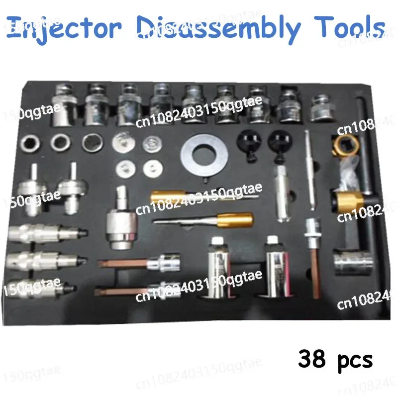 Disassembly of 38 Sets of Electronic Control Fuel Injection Pump Decomposition Demolition Pump Tool Set Common Rail Injector