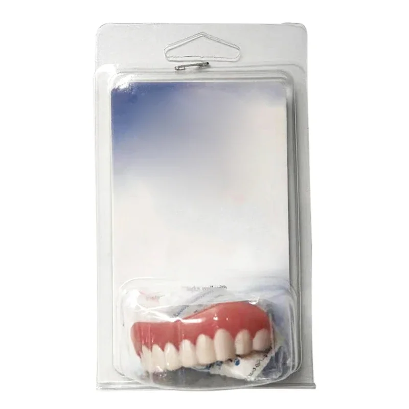 New Upper/Lower False Tooth Cover Perfect  Veneers Comfort Fake Teeth Instant Smile Teeth Whitening Silicone Braces