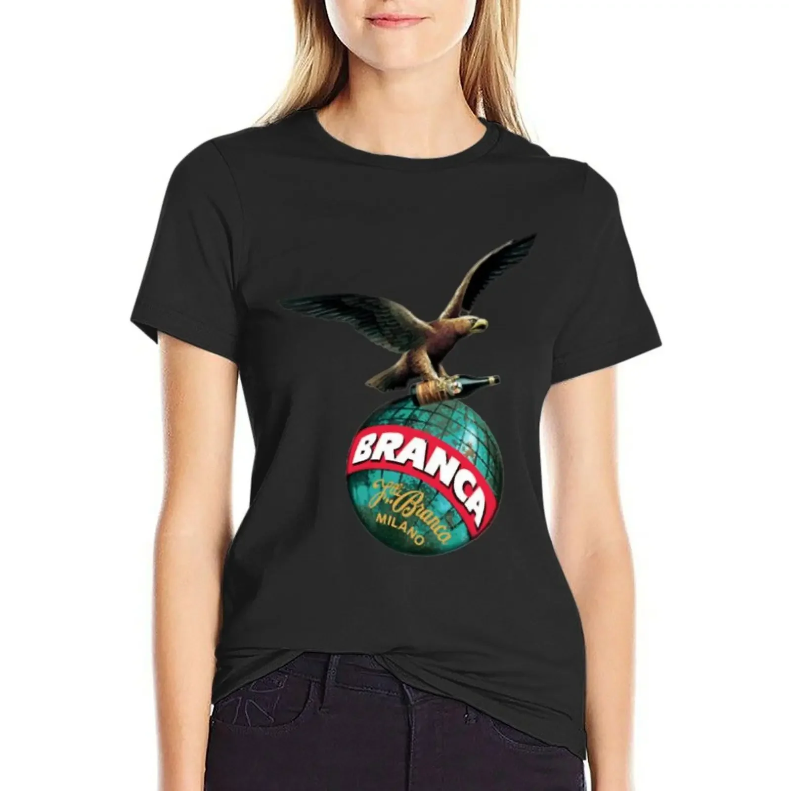 fernet branca Active T-Shirt funny hippie clothes animal print shirt for girls t-shirt dress for Women long