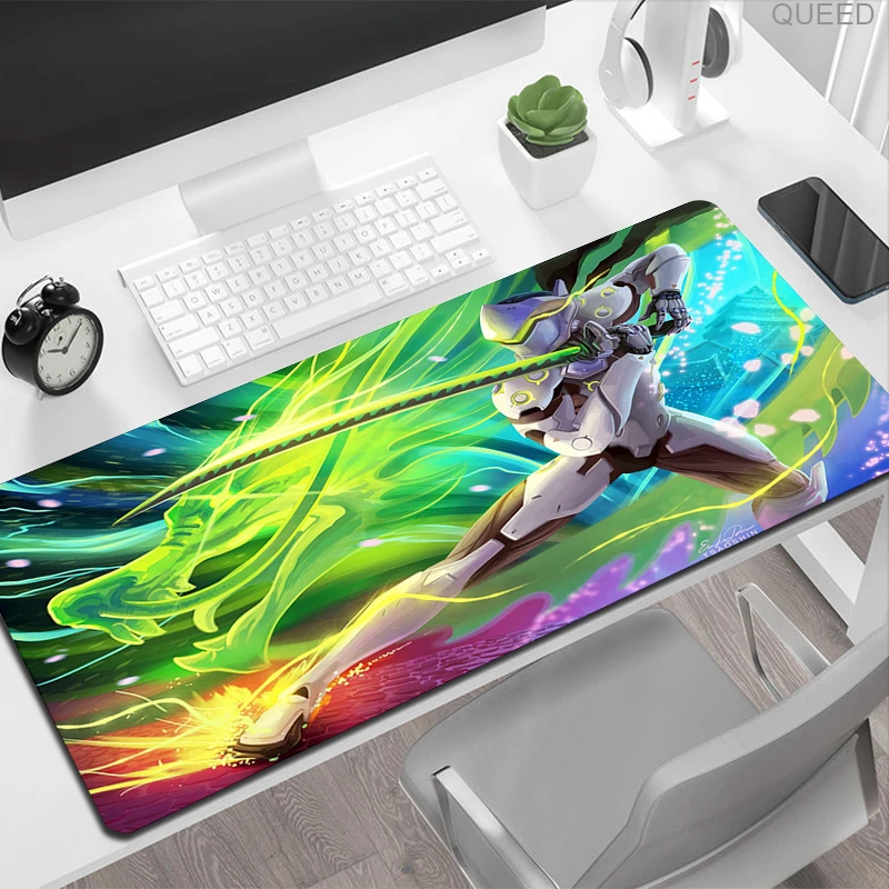 Overwatch Mouse Pad Large Gaming Mousepad Gamer Pc Accessories Deskmat Keyboard Mat Desk Protector Extended Anime Mause Pads Xxl