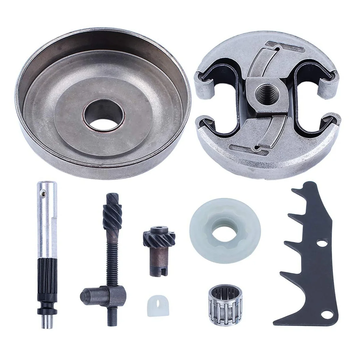 

.325-7T Chainsaw Clutch Drum Kit Replacement Parts with Oil Pump Kit for Husqvarna 445 445E 450 450E