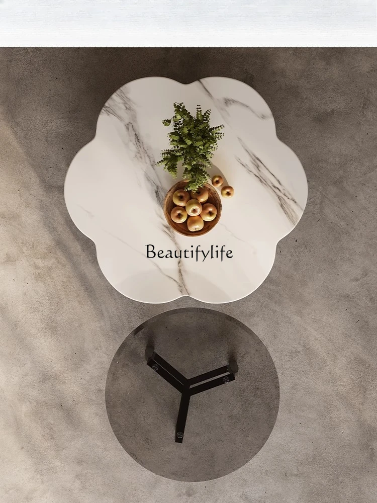 10 * mesa de centro de vidro minimalista italiana sala de estar casa luz luxo high-end mesa de centro em formato especial