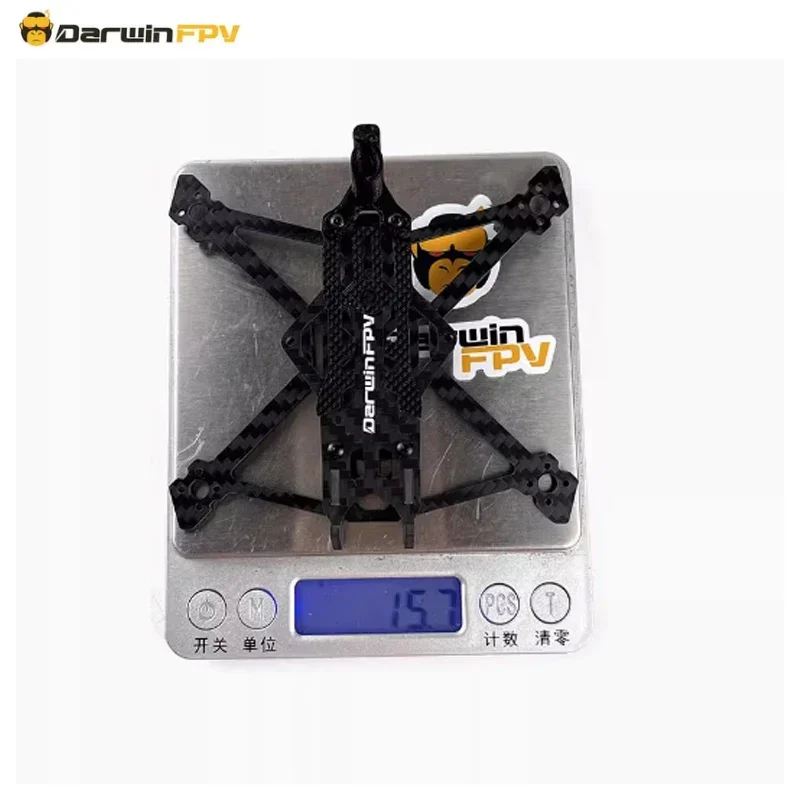 DarwinFPV TinyApe 2.5 بوصة 108 مللي متر قاعدة العجلات كوادكوبتر 3K ألياف الكربون طقم إطارات دعوى ل 1002-1305 فرش قطع غيار السيارات