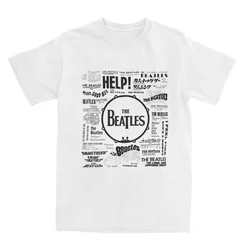 The Beatle Singles World Art Unisex T-shirts for Man Woman Short Summer Tees Casual Cotton New Arrival Fashions Couple's Cloths