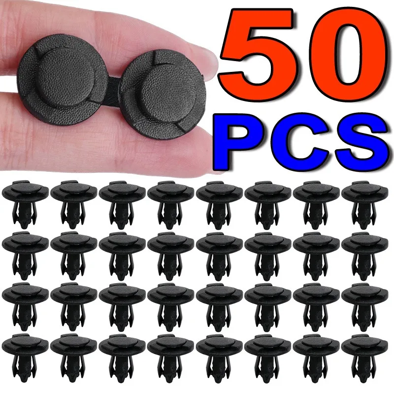 

Auto Plastic Bumper Fender Replacement Push Retainer Clips Car Door Panel Clips for Nissan Mazda Interior Trim Fastener 10-50PCS