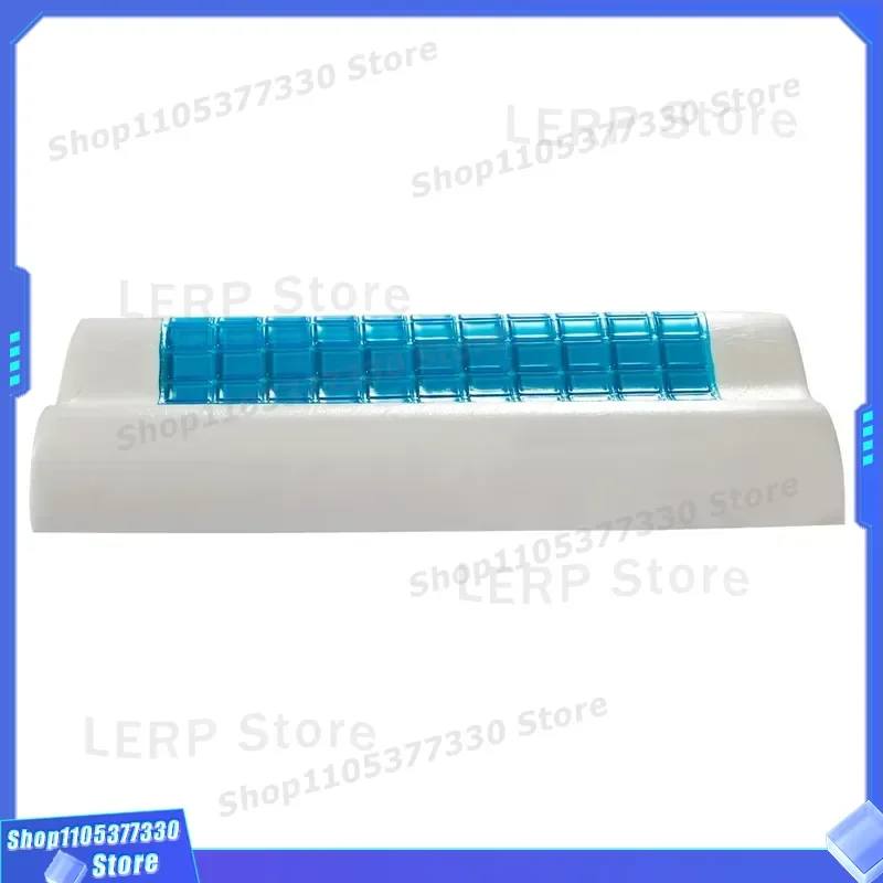 Premium Gel Memory Foam Pillow Wave Shape for Home Hotel Use Custom Wholesale Soft Support Bedding Cushion for Sleeping