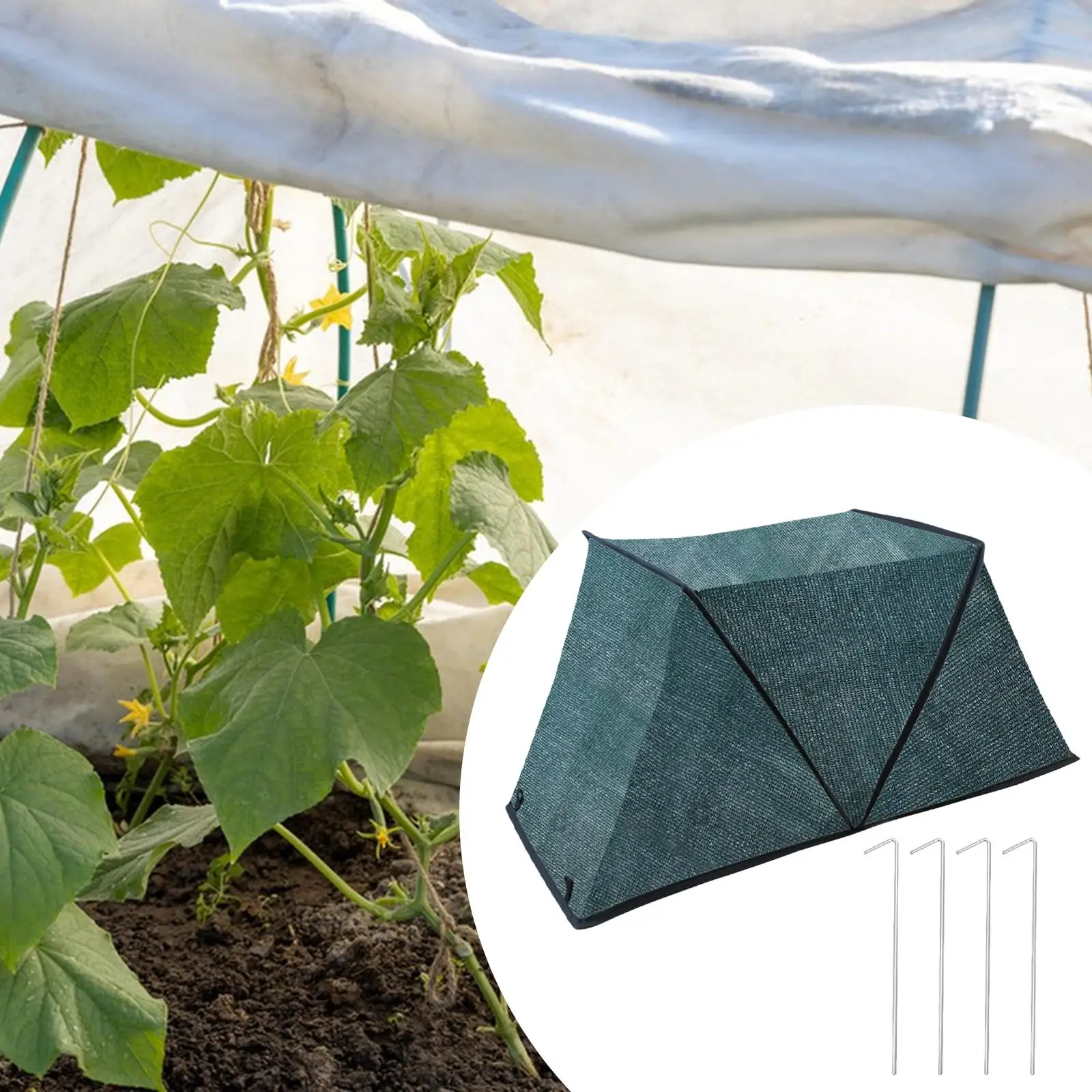Garden Plant Shade Tent Reusable Easy Installation Foldable Sun Protection Plant