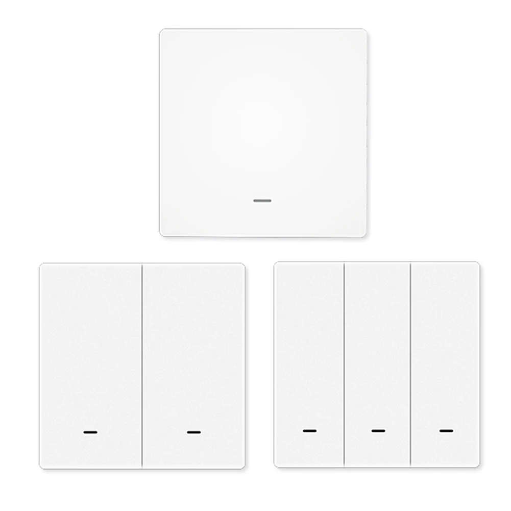 

Tuya Smart Bluetooth-compatible Wall Switch Support App Control Hub Requi