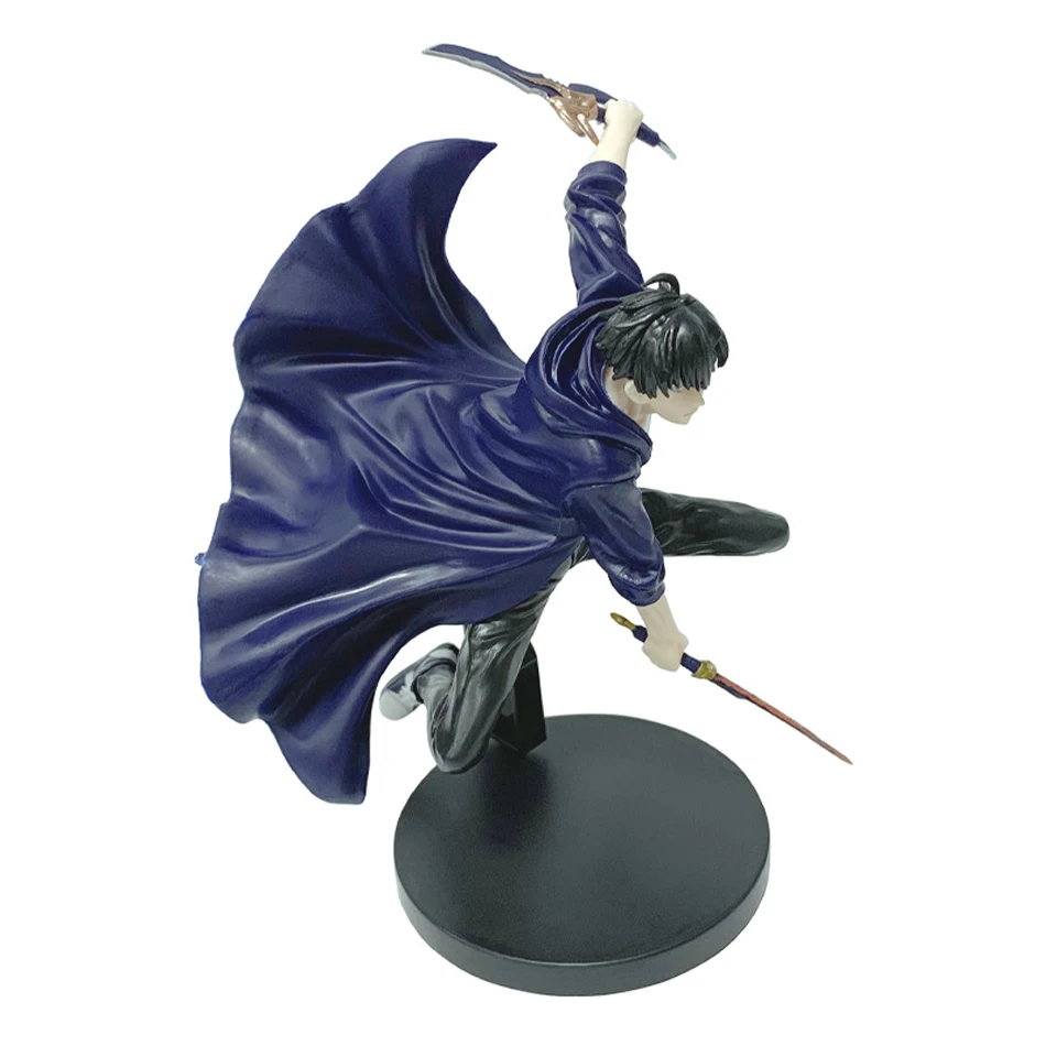 En Stock, nivelación Solo (versión de Anime), figura de acción Sun Jinwoo, 21cm, PVC, modelo coleccionable, figura de exhibición, mercancía de Anime