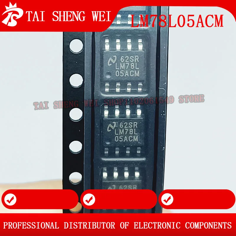 

10 шт. новый оригинальный LM78L05ACM LM78L05A LM78 LM78L 05ACM регулятор напряжения SMD SOP-8 новый