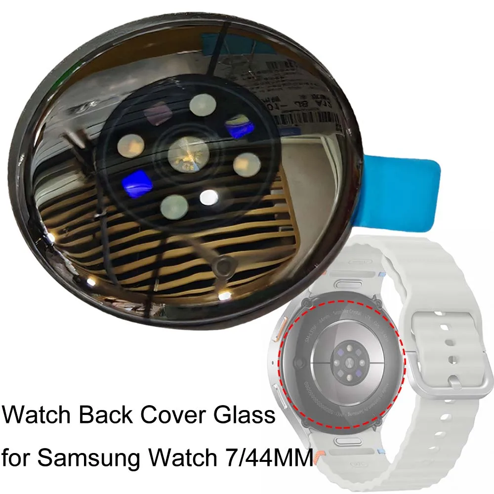 

Watch Back Cover Glass for Samsung Watch 7 44MM Rear Cover with Heart Rate Smartwatch Repair Part