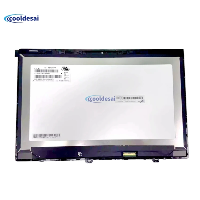 

NEW 13.3" For Xiaomi 161301 161301-01 Notebook Air 13 Timi TM1613 LCD Glossy Screen NV133FHM-N52 LQ133M1JW15B GLP LTN133HL09