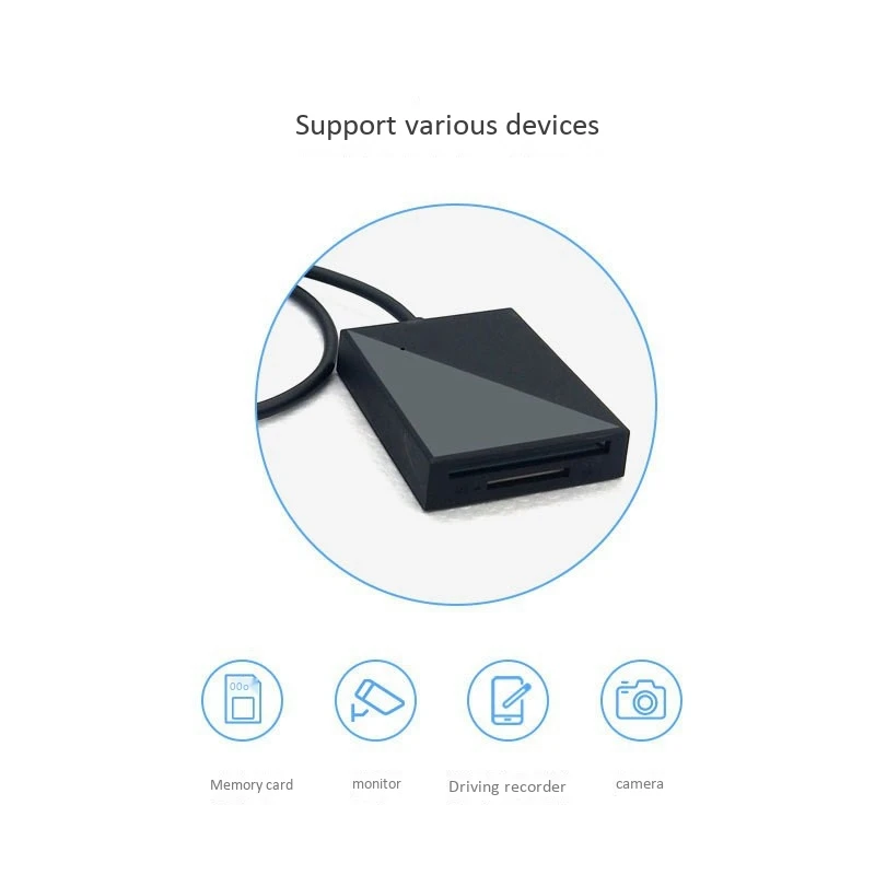 USB 3.0 Card Reader SD TF CF MS 4-In-1 Multi-Function Card Reader For Laptop Multi Card Reader