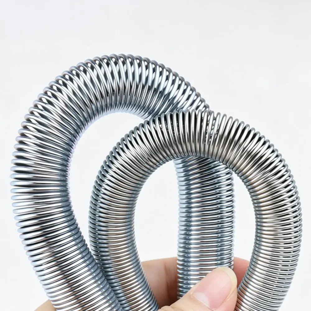 Manual Tubing Spring Bender For QST EXPRESS HVAC Repair Tool Flexible Steel Pipe Coil Expander Installation Equipment