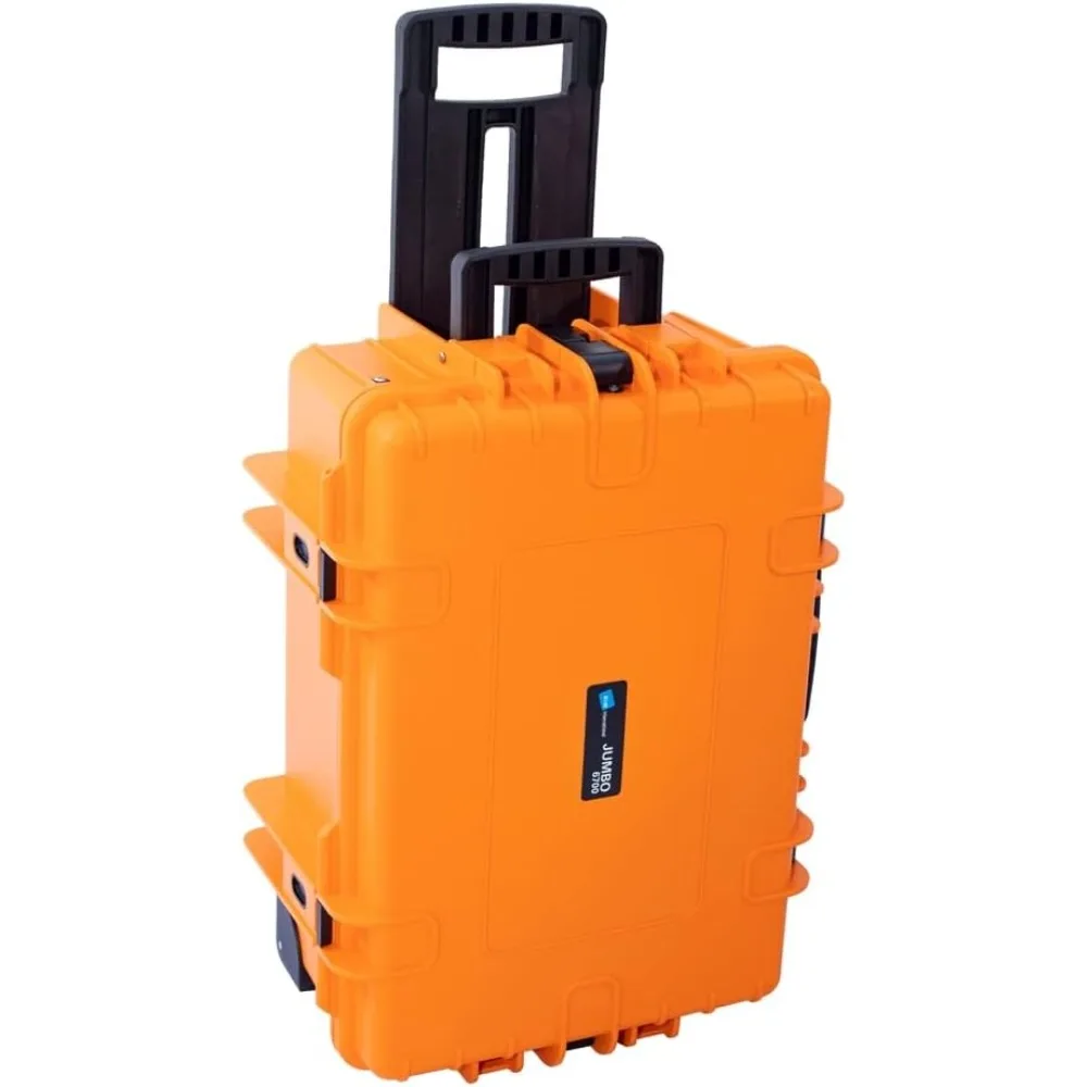 Estuche para herramientas para exteriores Orange Jumbo 6700 con tablas de herramientas de bolsillo de B&W International