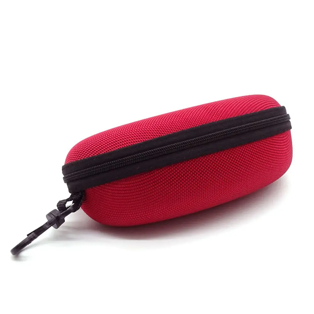 Eyeglasses Protector Case with Hook Men Women Eyewear Storage Box Eye Glasses Box Hard Case Sunglasses Bag Shell Clam Pouch