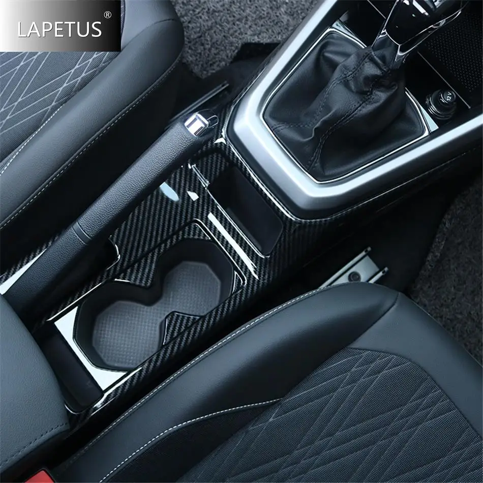 

Auto Pillar A Speaker / Steering Wheel / Gear Cover Trim For VW Volkswagen T-Cross T Cross 2019 - 2023 Carbon Fiber Accessories
