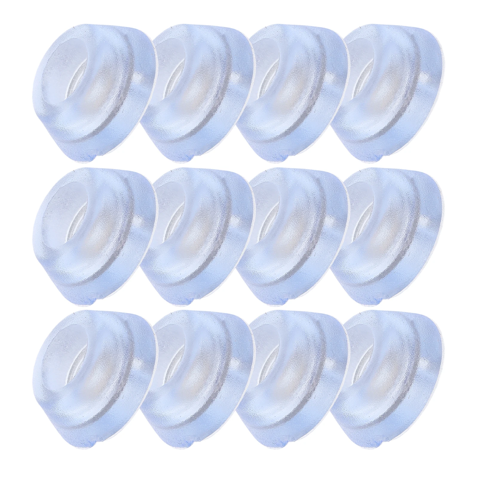

20 Pcs Clear Soft Rubber Anti-slip Wear-resistant Foot Pads Furniture Feet Transparent Non-skid Bumper Home Office Cutting Board