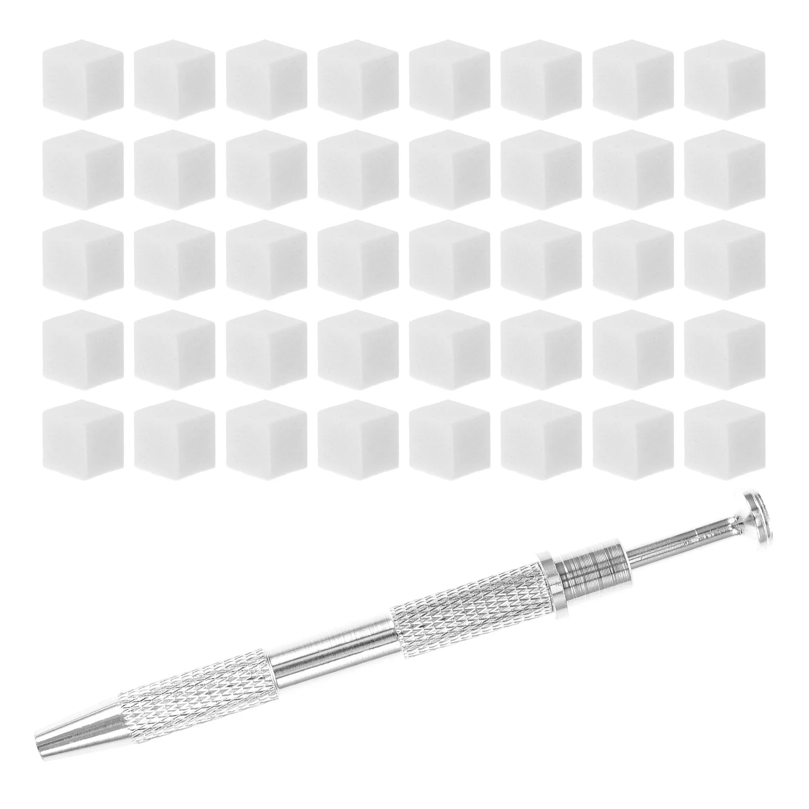 1 Juego de esponjas artísticas, herramientas de manicura que se decoloran de Color, agarrador de 4 garras de acero inoxidable para diseño degradado, juego de esponjas para uñas, herramienta artística para uñas