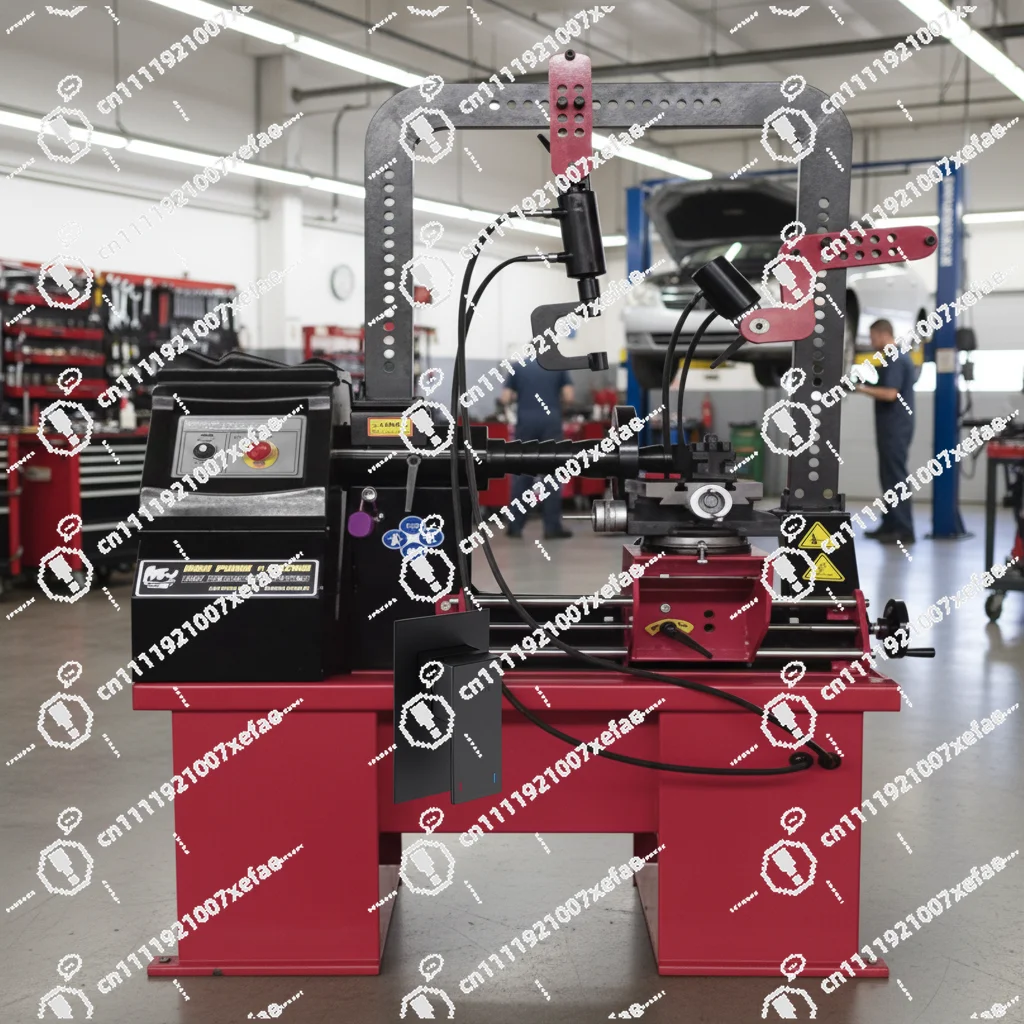 RH-95LM Aluminum Rim Straightening Machine for Shaping and Cutting Damaged Rims