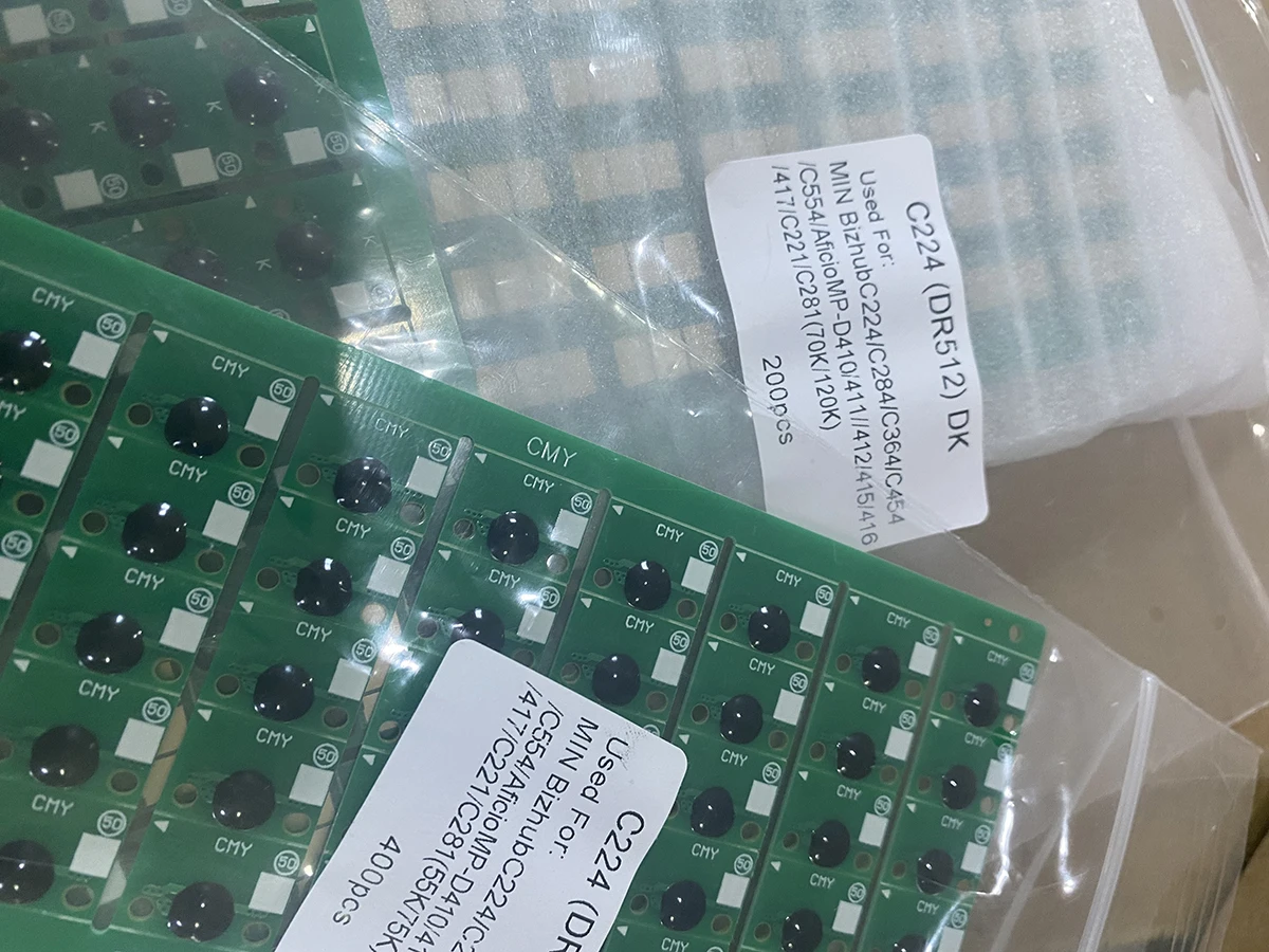 

20x DR512 DR-512 Drum Cartridge Chip for Konica Minolta Bizhub C224 C284 C364 C454 C554 C 224 284 364 454 554 Image Unit