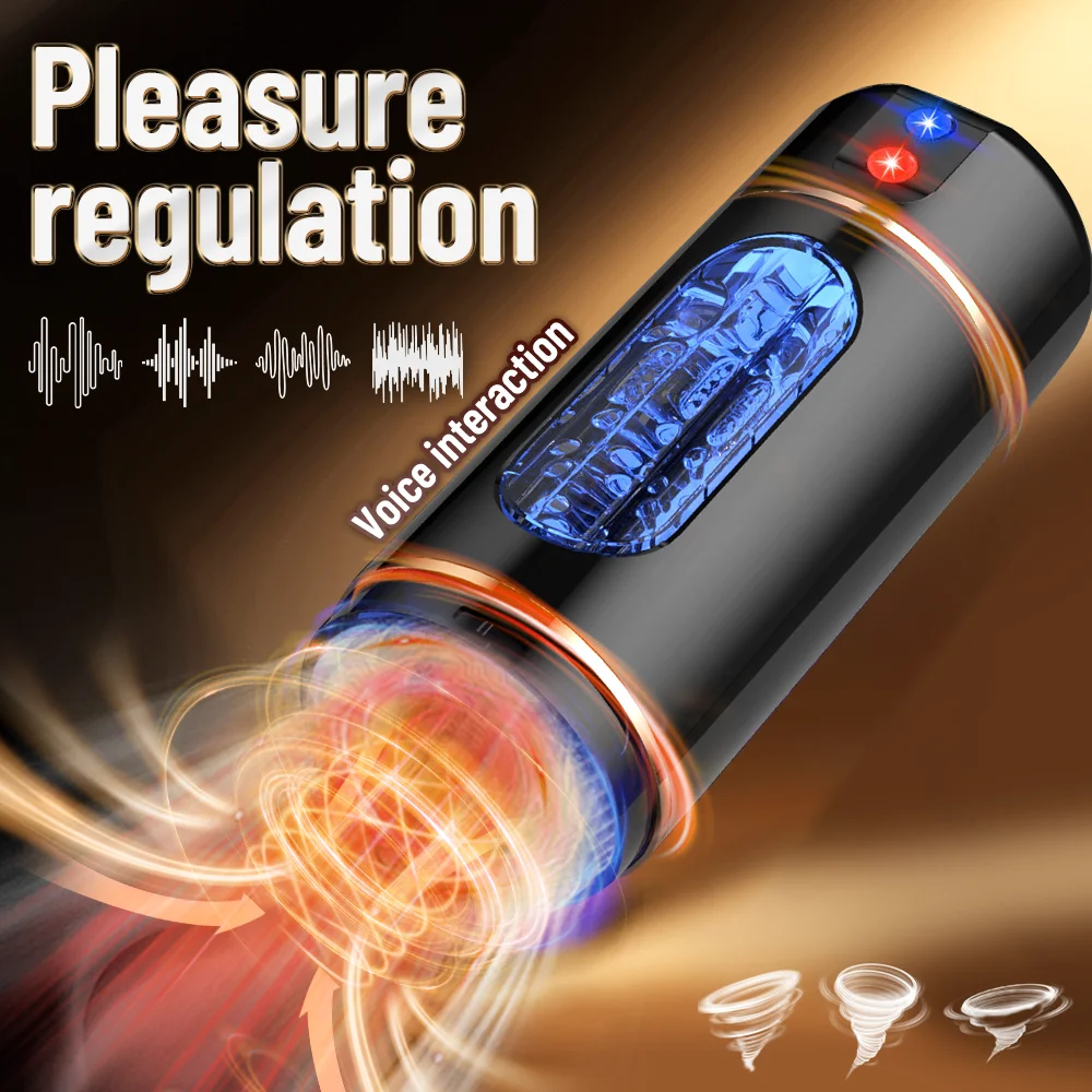 Adult Sex Toys Automatic Male Masturbation Cup Intelligent Voice Pocket Pussy Penis Training Vibrator Sex Toy Joinjjtoy - Image 4