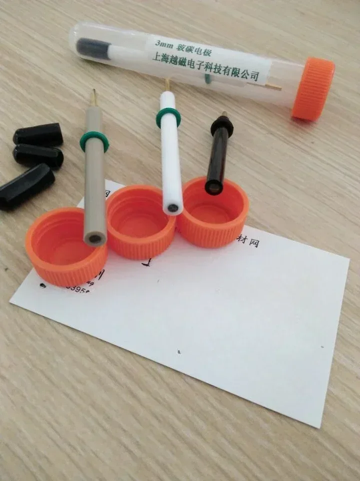 

3mm German Glassy Carbon Electrode - High Purity Imported GCE for Electrochemistry