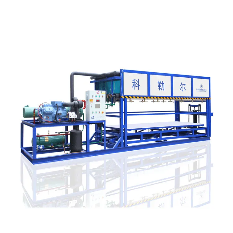 5 Ton/day High Capacity Industrial Ice Block Making Machine Aluminium Plate Direct Cooling Automatic Ice Maker Machine