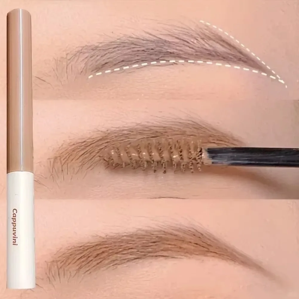 Crema per sopracciglia tintura naturale a lunga durata Asciugatura rapida Gel colorante impermeabile Tinta Marrone Grigio Sopracciglia Esaltatori Cosmetici per il trucco