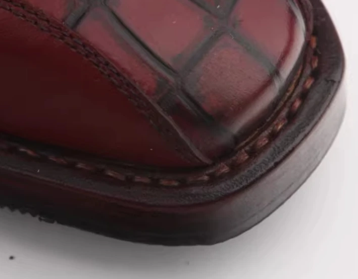 sipriks handmade men\'s genuine leather shoes good quality goodyear welted shoes