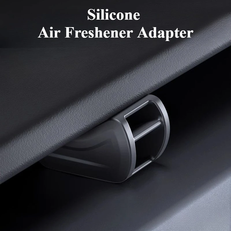 Silicone Air Freshener Adapter, Car Air Vent Aromatherapy Clip, Fragrance Clip for Tesla Highland Y Launch 2025