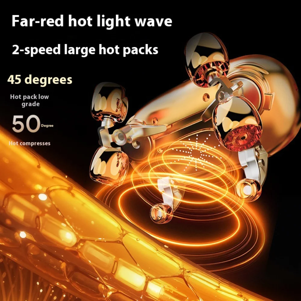 

Электрический массажер для шеи и плеч, массажер для шейного отдела позвоночника, трапеция, разминание мышц, дистанционное управление, массажеры для спины с подогревом, подарок