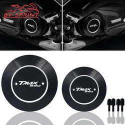 NEW For tmax560 T-MAX560 TECH MAX TMAX 2020-2023 2024 2025 Motorcycle CNC Engine Protective Cover Engine Stator Covers Protector