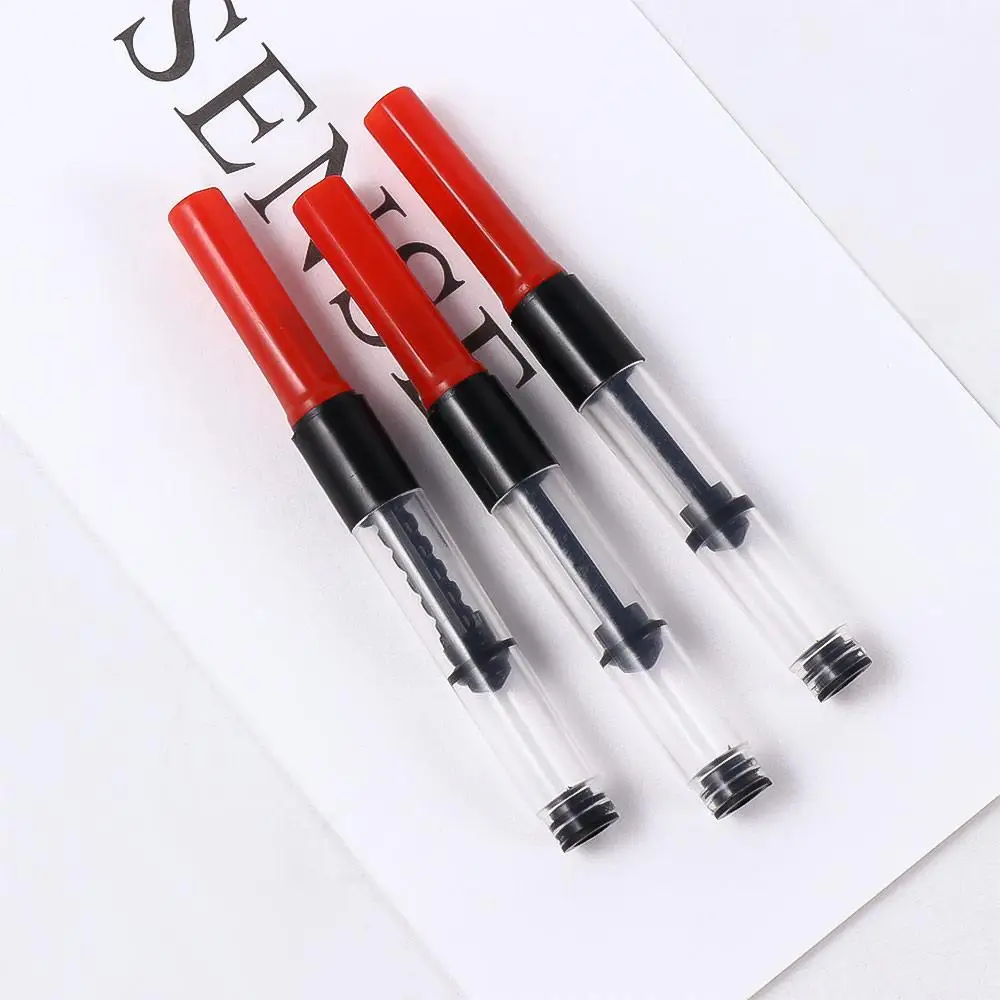 Stationery Fountain Pen Refill Plastic Pump Fountain Pen Cartridges Ink Suction Device Fountain Pen Converter Ink Absorber