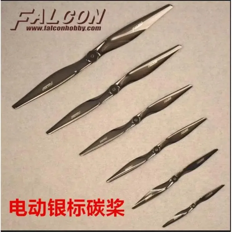

Falcon C2E 2 Blades Carbon fiber propeller electric prop 8inch ~32inch 10X5 11X6 12X10 13X6.5 14X8 For RC Fixed-wing Airplane