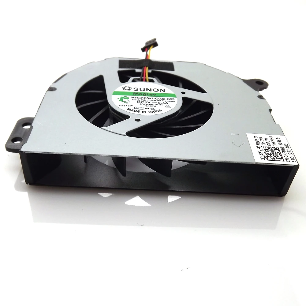 ファン-cpu冷却ファン,MF60100V1-Q032-G99,dell 14r,n4110,m411r,n4410,vro 3450,v3450,hfm9,CN-0HFMH9,送料無料