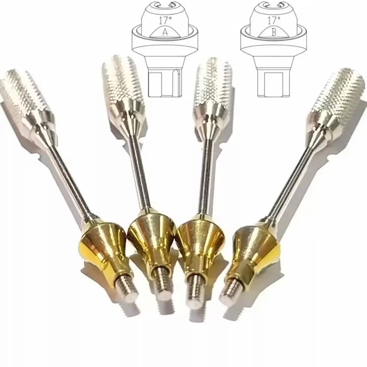 Multi unit angled abutment 0° /17 /°30°  Angled Abutment for STRAUMANN ITI NC/RC Screw-Retained Abut