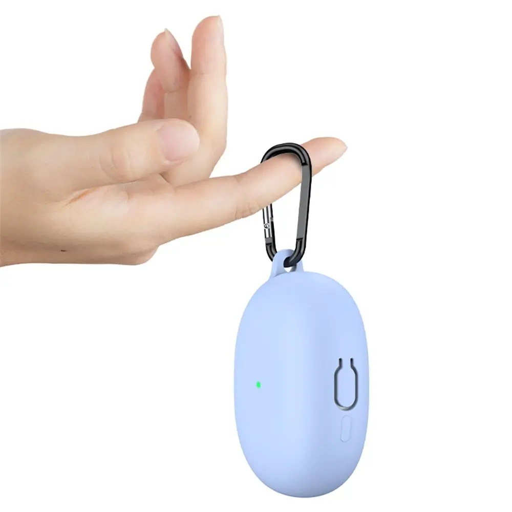 Doce cor à prova de choque anti perdido capa de silicone líquido casca macia fone de ouvido bluetooth capa protetora para xiaomi botões 3