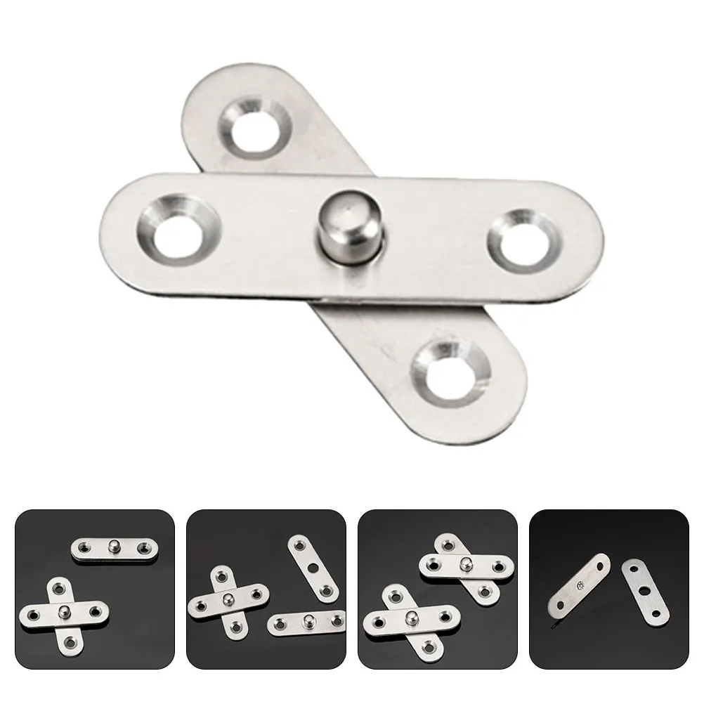 

24Pcs Foldable Window Hinge Stainless Steel Detachable Pivot Cabinet Door Hardware Heavy Duty Invisible Hinges