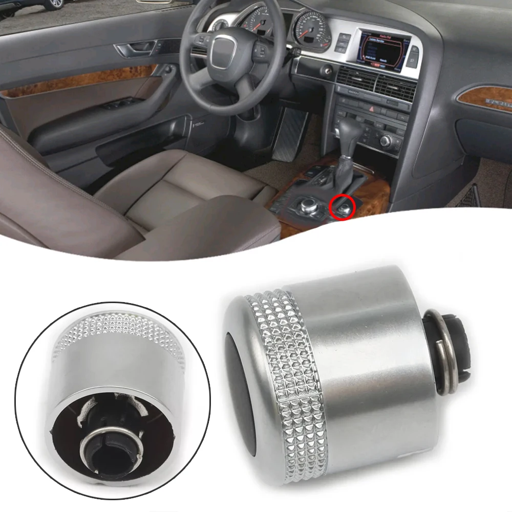 Multimedia MMI Volume Knob Rotary Button Switch Setting Navigation for Audi A6 C6 S6 Allroad Q7 A8 S8 4F0919070 Car Accessories