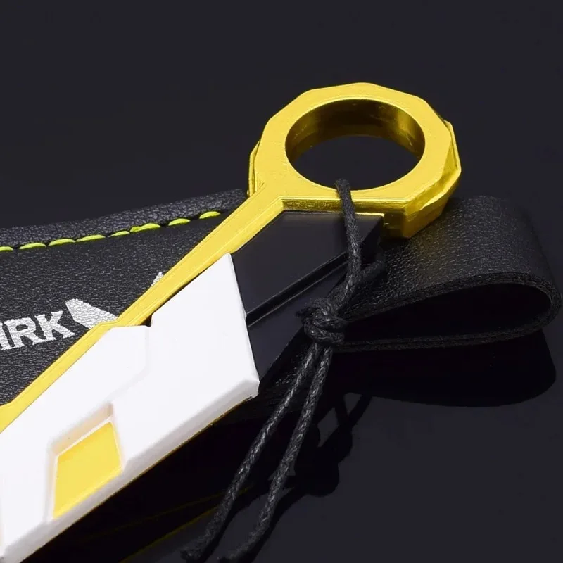 12cm Prime Karambit Valorant gra broń peryferyjna prawdziwa stal Mini nóż taktyczny Model nieobcięte ostrze miecz prezenty kolekcje zabawek