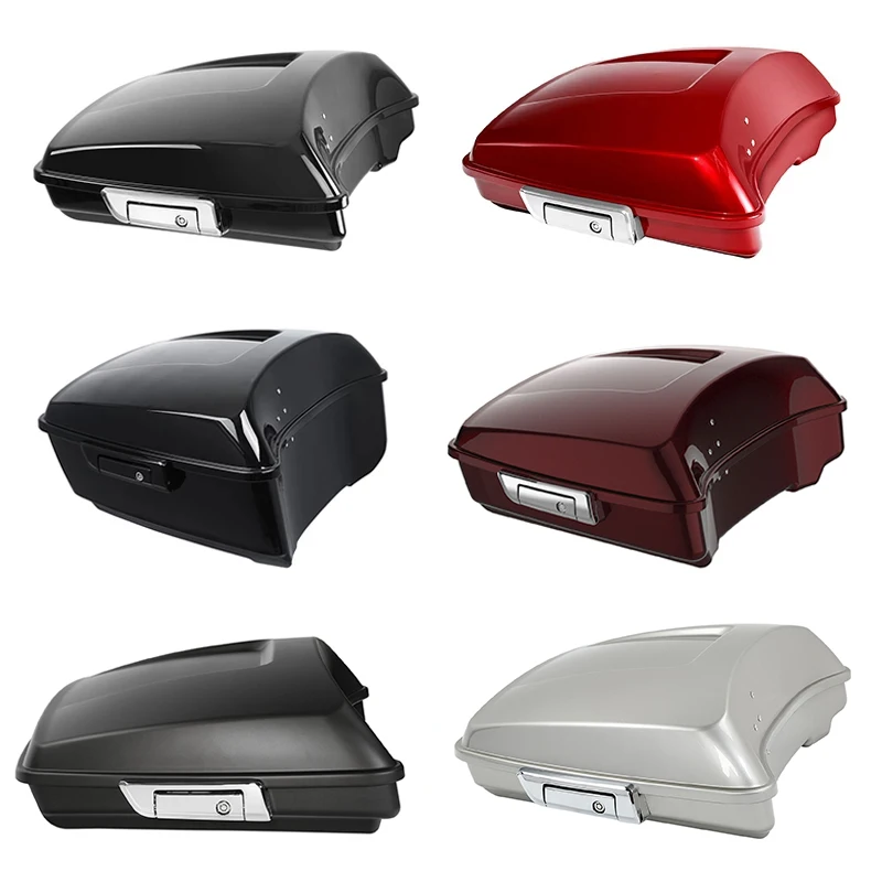 Motorcycle Razor Chopped King Trunk Latches For  Touring Road King Street Glide Road Glide 2014-2025