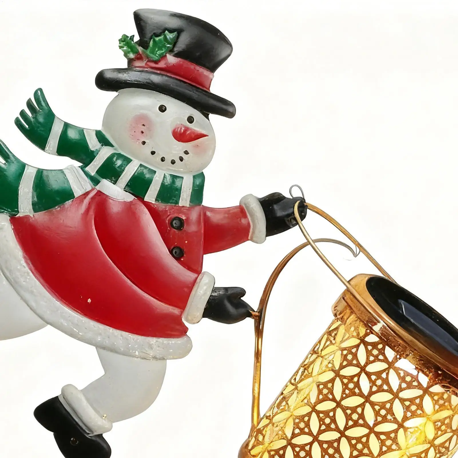 

Рождественские солнечные фонари для чайника, снеговик, чайник, солнечный свет, газон, декоративный фонарь, водонепроницаемый для сада, двора, патио, крыльца на заднем дворе