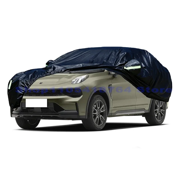 

Car Cover Outdoor Protection Full Exterior Snow Cover Sunshade Dustproof Protection Cover For LYNK&CO 01