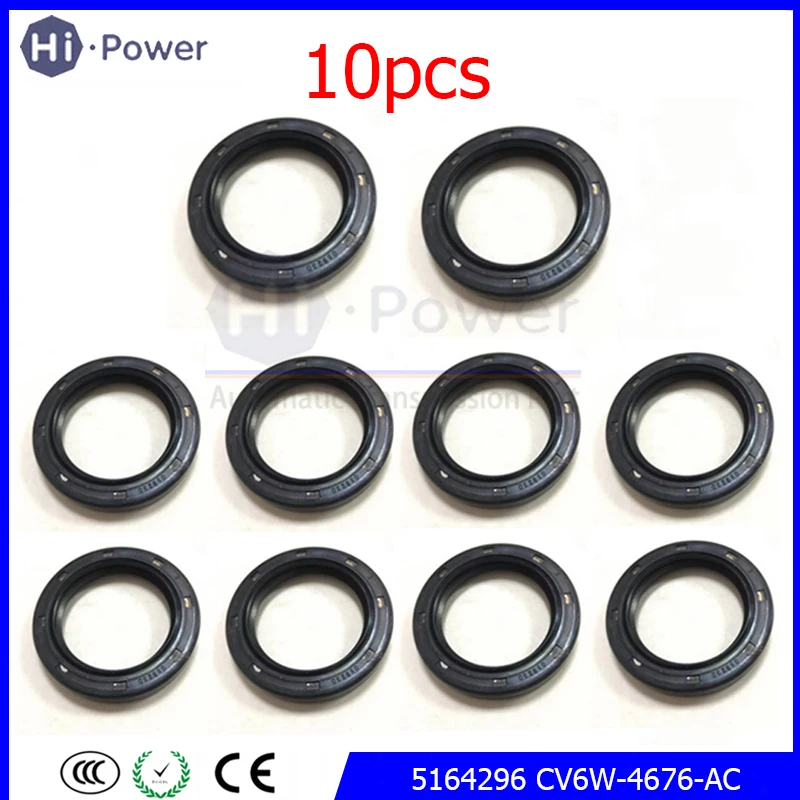 10pcs V4A51 F4A42 F4A232 A4AF3 Transmission front oil Pump Oil Seal FOR HYUNDA 4613136001 46131-36001 46131-36002 MD707575