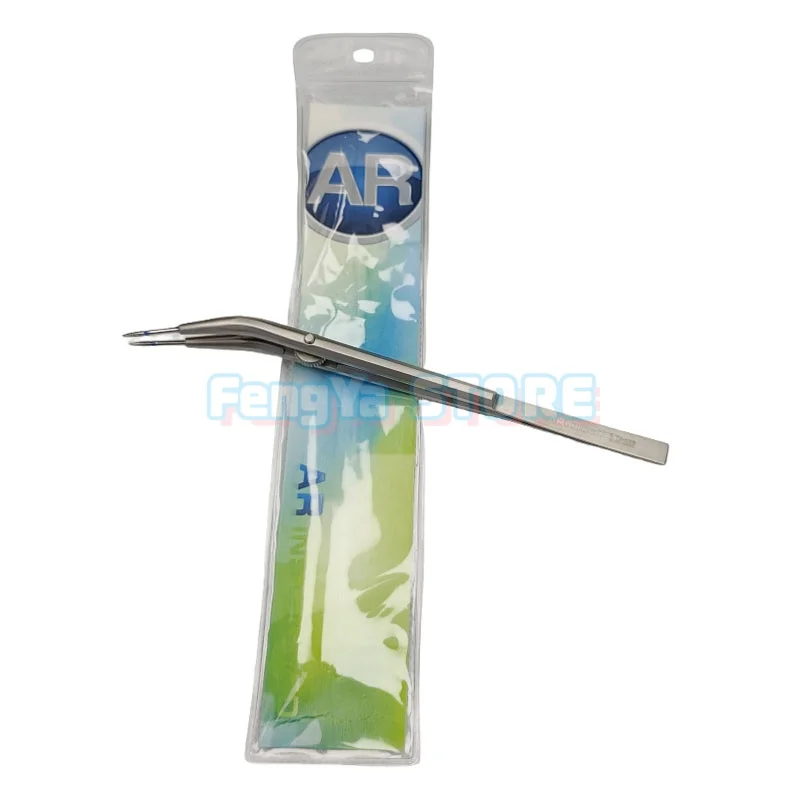 

1Pcs Dental AR Sleeve Crown Pliers Metal Support Tweezers AR inner Crown Pliers Dental Laboratory Tools